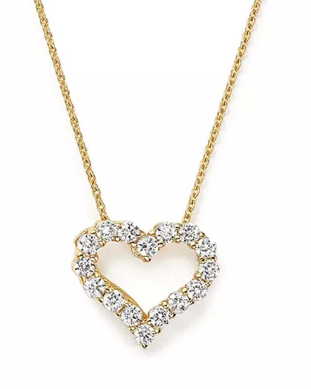 Jewelry Flash Sale – Stylish Designs At Unbeatable Rates Bremer Jewelry 14K Yellow Gold Diamond Heart Necklace (2.00ctw) Jewelry Flash Sale – Stylish Designs At Unbeatable Rates Bremer Jewelry 14K Yellow Gold Diamond Heart Necklace (2.00ctw)