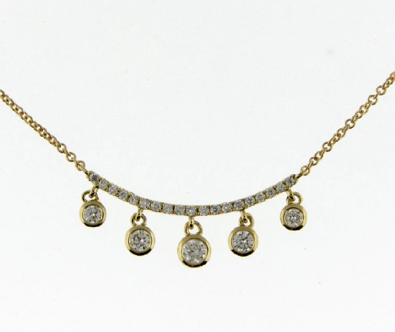 Shop Fine Jewelry With Exclusive Savings Bremer Jewelry 14K Yellow Gold Round Shape Diamonds Bezel Pendants with a 14K Yellow Gold Link Necklace (0.33ctw) Shop Fine Jewelry With Exclusive Savings Bremer Jewelry 14K Yellow Gold Round Shape Diamonds Bezel Pendants with a 14K Yellow Gold Link Necklace (0.33ctw)