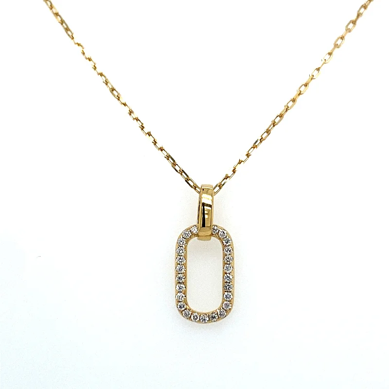 Shine Without Limits – Jewelry Sale Happening Now 18K Yellow Gold Round Shape Diamond Drop Necklace (0.18ctw) Shine Without Limits – Jewelry Sale Happening Now 18K Yellow Gold Round Shape Diamond Drop Necklace (0.18ctw)