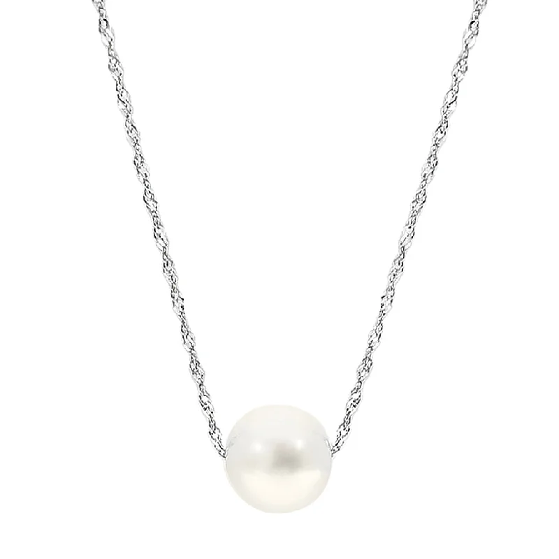 Flash Sale On Elegant Jewelry – Don't Miss Out 8.5mm Cultured Freshwater Pearl on an 18 Inch 14K White Gold Rope Necklace
.