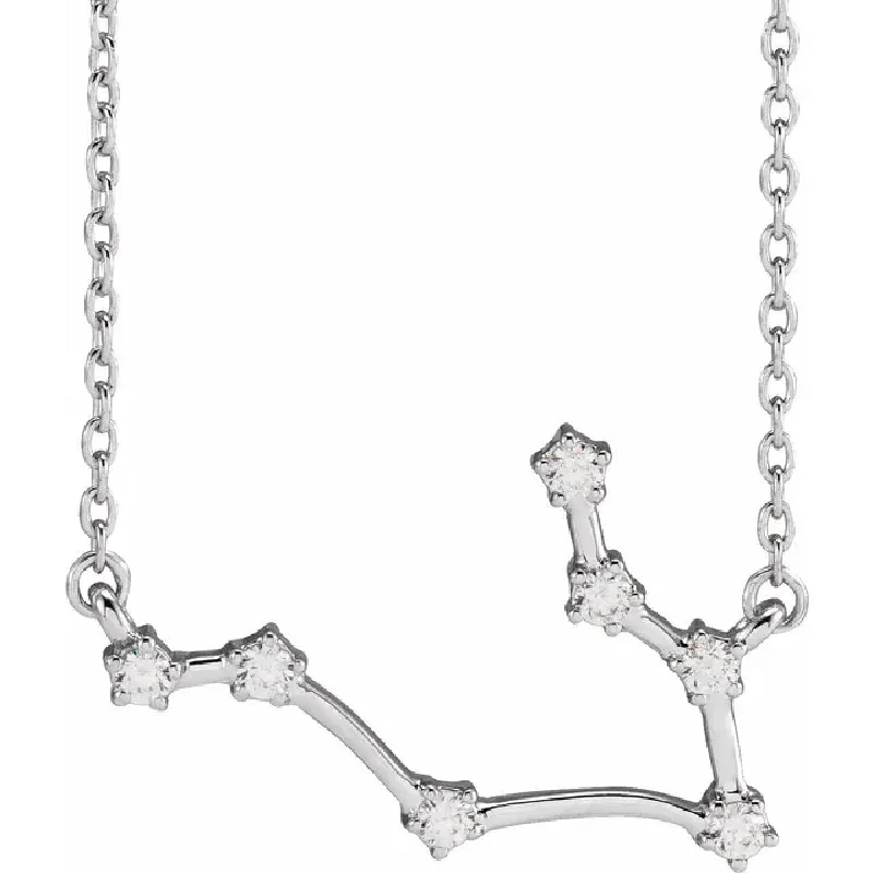 Clearance Sale On High-End Jewelry Collections Bremer Jewelry My Brightest Star 14K White Gold Gemini Zodiac Diamond Pendant with a 14K White Gold Cable Link Necklace (0.17ctw) Clearance Sale On High-End Jewelry Collections Bremer Jewelry My Brightest Star 14K White Gold Gemini Zodiac Diamond Pendant with a 14K White Gold Cable Link Necklace (0.17ctw)