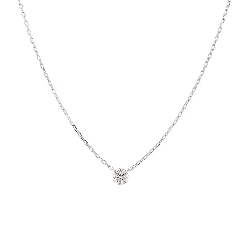 Seasonal Jewelry Clearance – Best Styles At The Lowest Prices Power of One 18K White Round Shape Floating Diamond Link Necklace (0.36ctw) Seasonal Jewelry Clearance – Best Styles At The Lowest Prices Power of One 18K White Round Shape Floating Diamond Link Necklace (0.36ctw)