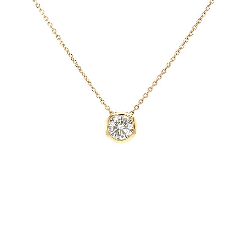 Unlock Unbeatable Jewelry Deals Before They’Re Gone Power of One 18K Yellow Gold Round Shape Diamond Necklace (0.51ctw) Unlock Unbeatable Jewelry Deals Before They’Re Gone Power of One 18K Yellow Gold Round Shape Diamond Necklace (0.51ctw)