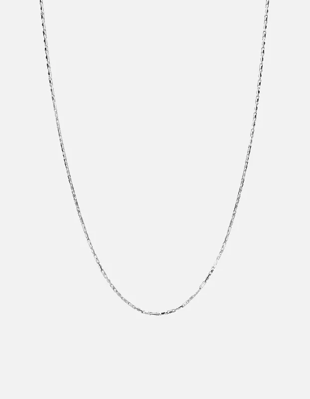 Shop Handcrafted Jewelry At Special Promotional Rates Cardano Chain Necklace, Sterling Silver Shop Handcrafted Jewelry At Special Promotional Rates Cardano Chain Necklace, Sterling Silver