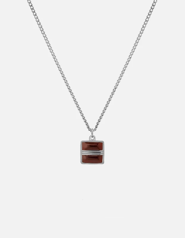 Seasonal Jewelry Deals – Elevate Your Style Cardinal Necklace, Sterling Silver/Red