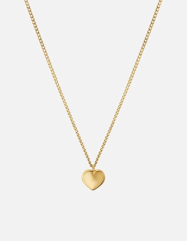 Luxury Jewelry Now At Special Promotional Rates Carino Heart Necklace, Gold Vermeil Luxury Jewelry Now At Special Promotional Rates Carino Heart Necklace, Gold Vermeil