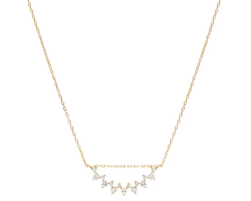 Affordable Luxury Jewelry For Every Occasion Celine Staggered Diamond Pendant