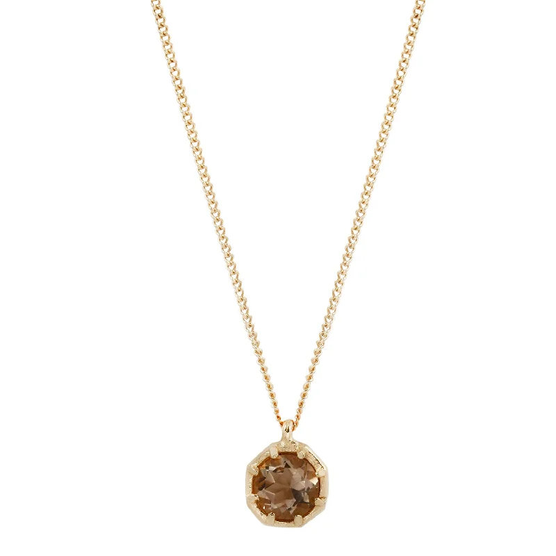 Personalized Jewelry Sale – Meaningful Gifts At Great Prices Champagne Quartz Octagon Necklace Personalized Jewelry Sale – Meaningful Gifts At Great Prices Champagne Quartz Octagon Necklace