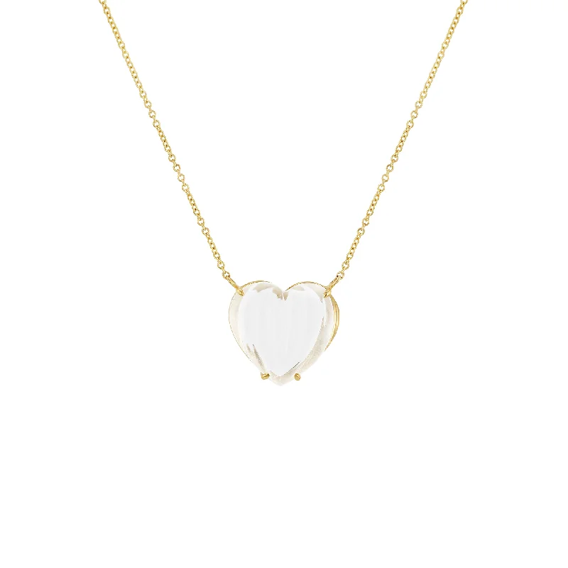 High-Quality Gemstone Jewelry For Special Occasions Clear Quartz Cora on Chain