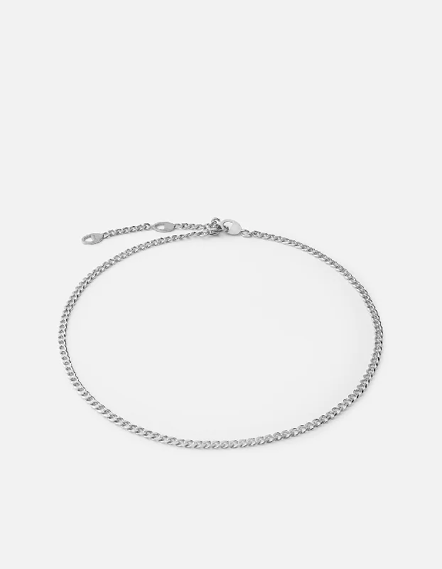 Unlock Unbeatable Jewelry Deals Before They’Re Gone Cuban Link Choker, Sterling Silver Unlock Unbeatable Jewelry Deals Before They’Re Gone Cuban Link Choker, Sterling Silver