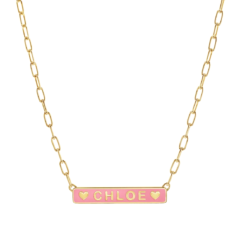 Special Offers On Handcrafted And Designer Jewelry Custom Enamel ID Necklace