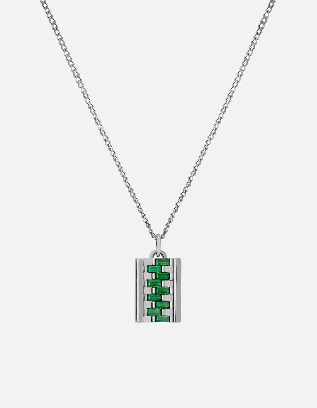 Fashion-Forward Jewelry At Incredible Prices Delano Agate Necklace, Sterling Silver Fashion-Forward Jewelry At Incredible Prices Delano Agate Necklace, Sterling Silver