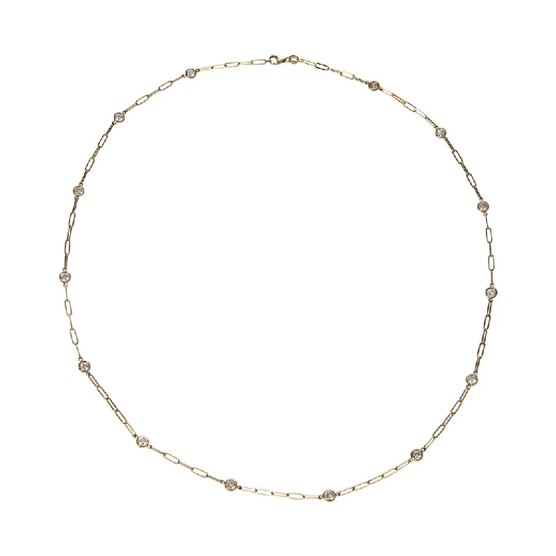 Shine In Style – Shop Jewelry Discounts Today Diamonds by the Yard 14K Yellow Gold Paperclip Necklace Shine In Style – Shop Jewelry Discounts Today Diamonds by the Yard 14K Yellow Gold Paperclip Necklace