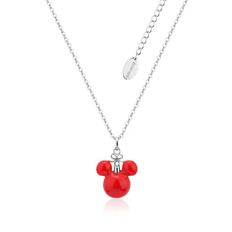 Grab Exquisite Jewelry At The Lowest Prices Disney Mickey Red Christmas Bauble Necklace on Chain Grab Exquisite Jewelry At The Lowest Prices Disney Mickey Red Christmas Bauble Necklace on Chain