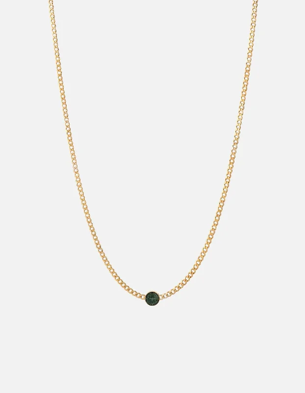 Limited-Time Jewelry Discounts – Shine Without The Splurge Dove Type Chain Necklace, Gold Vermeil/Teal Limited-Time Jewelry Discounts – Shine Without The Splurge Dove Type Chain Necklace, Gold Vermeil/Teal