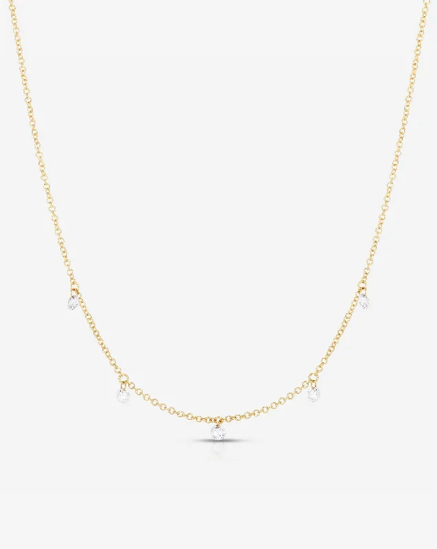 Seasonal Jewelry Sale – Upgrade Your Style Today Floating Diamond Necklace