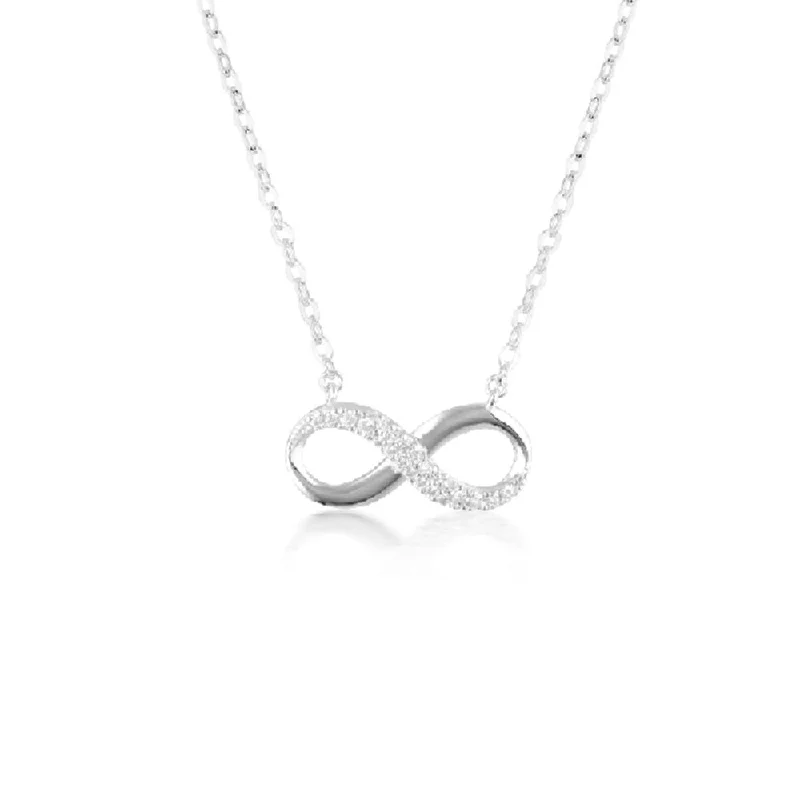 Seasonal Jewelry Sale – Upgrade Your Style Today Georgini Sterling Silver Zirconia Forever Infinity Pendant On Chain Seasonal Jewelry Sale – Upgrade Your Style Today Georgini Sterling Silver Zirconia Forever Infinity Pendant On Chain