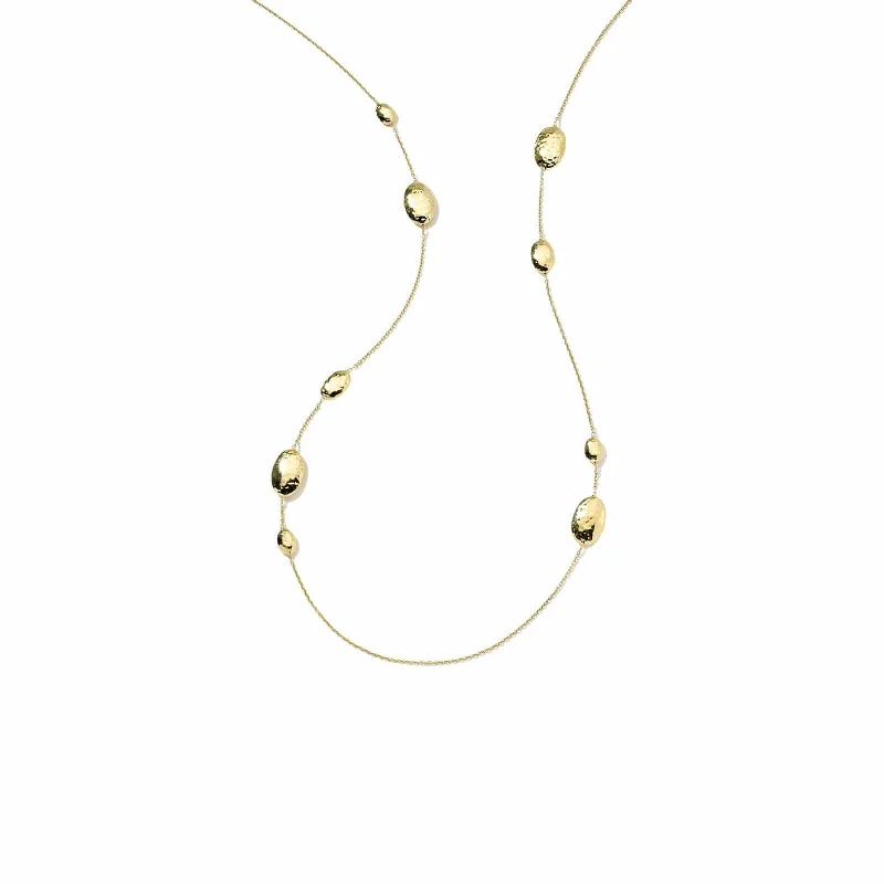 High-Quality Jewelry At A Fraction Of The Cost Long Hammered Multi-Station Station Necklace High-Quality Jewelry At A Fraction Of The Cost Long Hammered Multi-Station Station Necklace