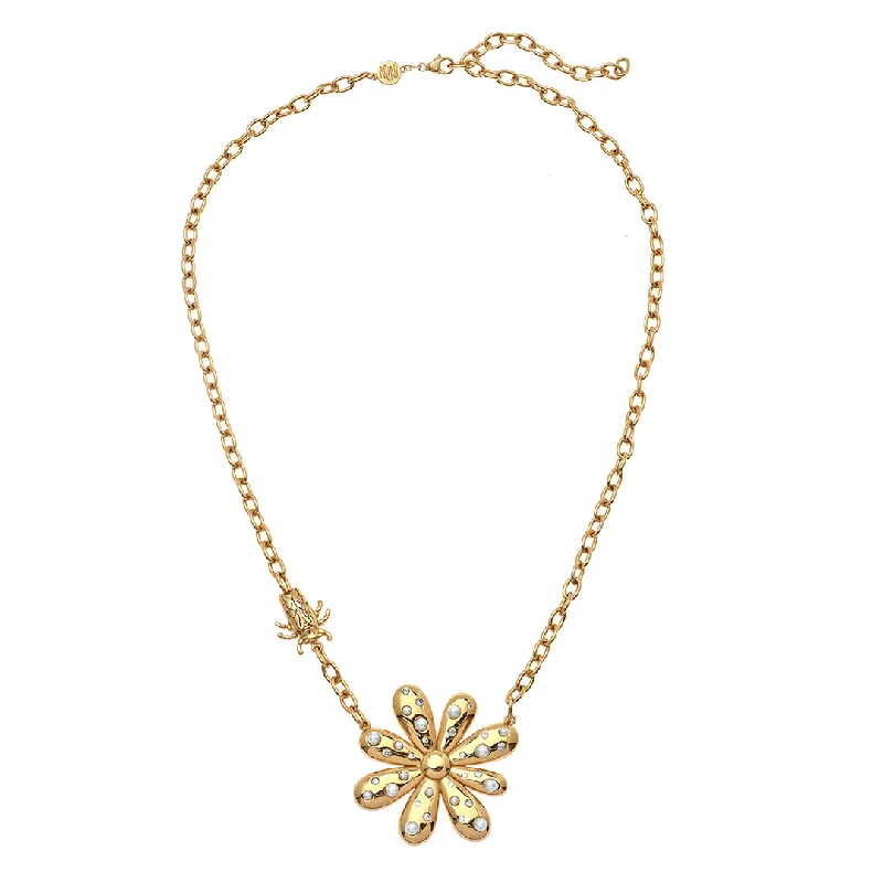 Elevate Your Outfit With Discounted Statement Jewelry Goldbug Twiggy Necklace