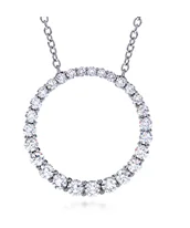 Flash Sale On Stunning Jewelry – Don't Miss Out Hearts On Fire Round Shape Diamonds Circle Pendant with a 18K White Gold Cable Link Chain (1.06ctw) Flash Sale On Stunning Jewelry – Don't Miss Out Hearts On Fire Round Shape Diamonds Circle Pendant with a 18K White Gold Cable Link Chain (1.06ctw)