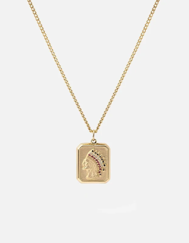 Get The Sparkle You Love At Prices You Adore Hiawatha Necklace, Gold Vermeil/Sapphire Get The Sparkle You Love At Prices You Adore Hiawatha Necklace, Gold Vermeil/Sapphire