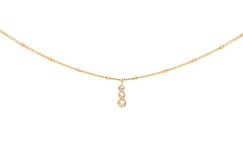 Timeless Beauty, Unbeatable Deals – Jewelry Sale On Inverted White Diamond Choker