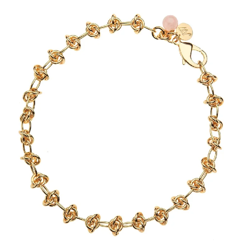 Seasonal Jewelry Deals – Elevate Your Style Jane Win In a Knot Chain with Rose Quartz Bead Seasonal Jewelry Deals – Elevate Your Style Jane Win In a Knot Chain with Rose Quartz Bead