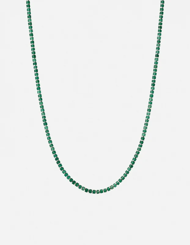 Limited-Time Offer On Elegant Jewelry Pieces Kato Agate Necklace, Sterling Silver
