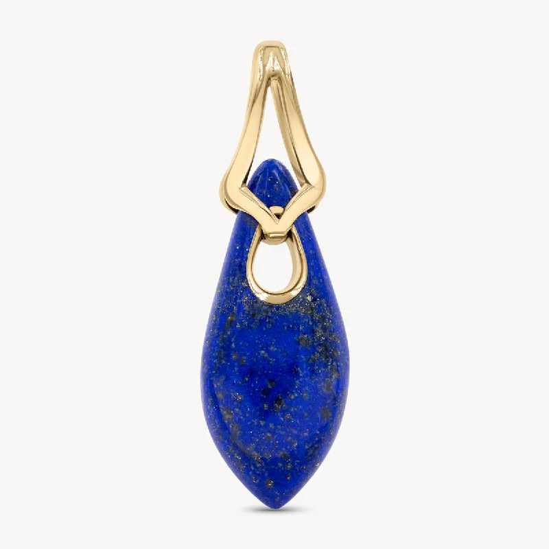 Don't Miss Our Biggest Jewelry Sale Of The Season Lapis Elongated Droplet Pendant