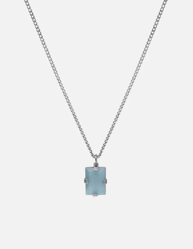 Discover Unique Jewelry With Special Limited-Time Offers Lennox Chalcedony Necklace, Sterling Silver Discover Unique Jewelry With Special Limited-Time Offers Lennox Chalcedony Necklace, Sterling Silver