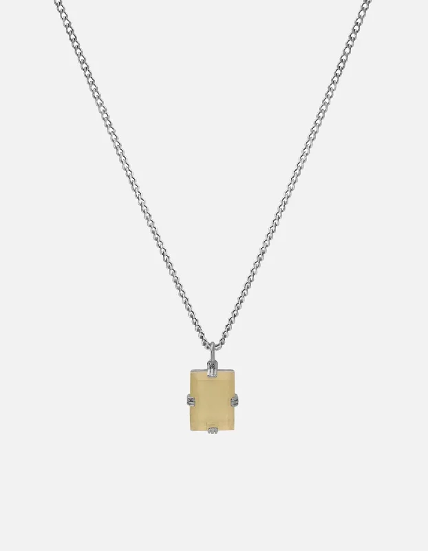 Seasonal Jewelry Clearance – Best Styles At The Lowest Prices Lennox Quartz Necklace, Sterling Silver Seasonal Jewelry Clearance – Best Styles At The Lowest Prices Lennox Quartz Necklace, Sterling Silver