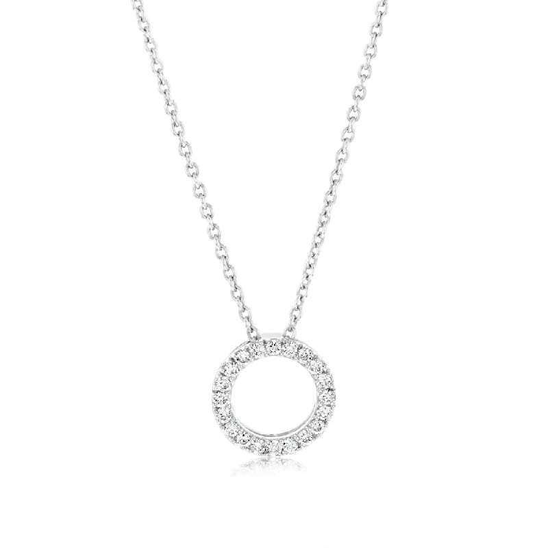 Flash Deals On Fine Jewelry – Shop Before It's Gone Luminesce Lab Grown 1/10 Carat Diamond Circle of Life Pendant in Sterling Silver Flash Deals On Fine Jewelry – Shop Before It's Gone Luminesce Lab Grown 1/10 Carat Diamond Circle of Life Pendant in Sterling Silver