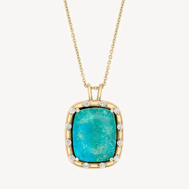 Last Chance To Shop High-End Jewelry At Markdown Prices Maelis Turquoise Pendant