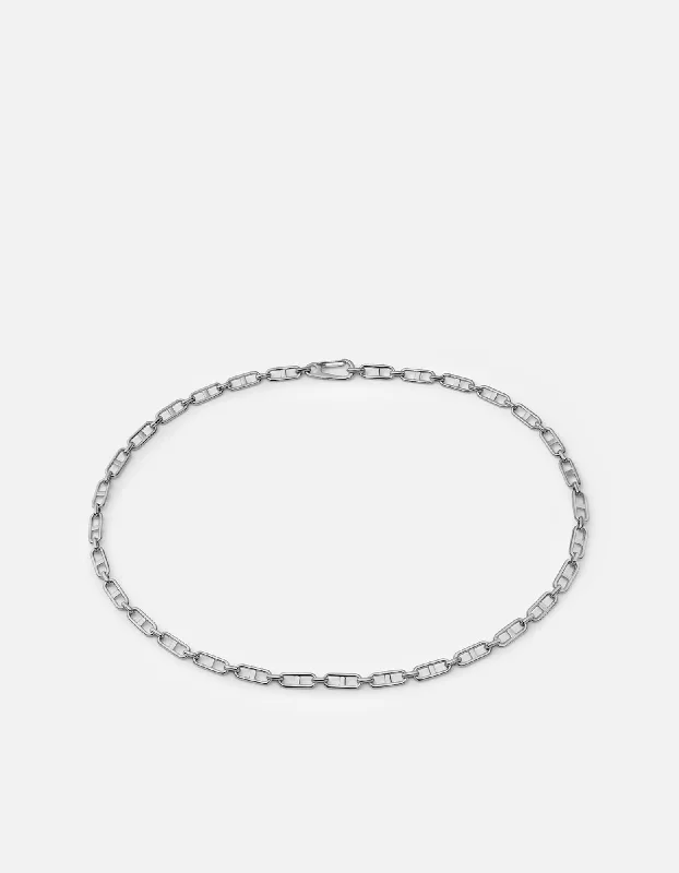 Elegant Jewelry, Affordable Luxury – Shop Now Marinero Chain Link Choker, Sterling Silver Elegant Jewelry, Affordable Luxury – Shop Now Marinero Chain Link Choker, Sterling Silver