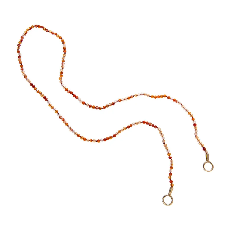 Jewelry Clearance Sale – Final Reductions Marla Aaron Orange Agate Itty Bitty Strand 16″