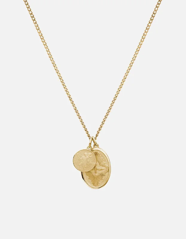 Exclusive Online Jewelry Sale – Don't Wait Mini Dove Necklace, 14k Gold