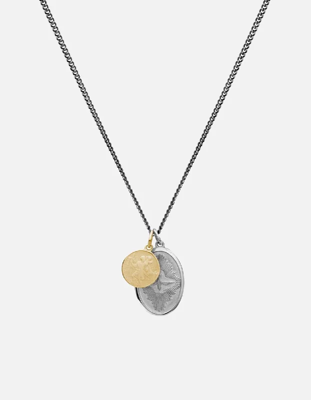 Unmissable Deals On Handmade Jewelry Collections Mini Dove Necklace, Sterling Silver/Gold Unmissable Deals On Handmade Jewelry Collections Mini Dove Necklace, Sterling Silver/Gold