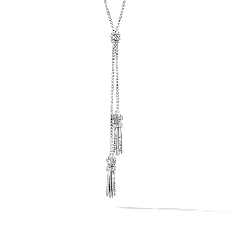 Personalized Jewelry Sale – Meaningful Gifts At Great Prices Angelika Tassel Necklace in Sterling Silver with Pave Diamonds Personalized Jewelry Sale – Meaningful Gifts At Great Prices Angelika Tassel Necklace in Sterling Silver with Pave Diamonds