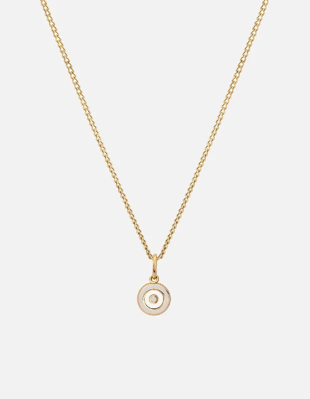 Affordable Gold-Plated Jewelry For Modern Fashion Ojos Necklace, Gold Vermeil/Linen Affordable Gold-Plated Jewelry For Modern Fashion Ojos Necklace, Gold Vermeil/Linen