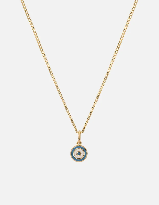 Flash Sale On Stunning Jewelry – Don't Miss Out Ojos Necklace, Gold Vermeil/Sky Blue Flash Sale On Stunning Jewelry – Don't Miss Out Ojos Necklace, Gold Vermeil/Sky Blue