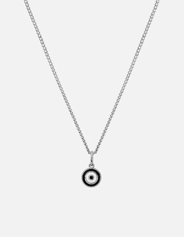 Luxury Jewelry Sale – Elegant Styles At Unbeatable Prices Ojos Necklace, Sterling Silver/Black