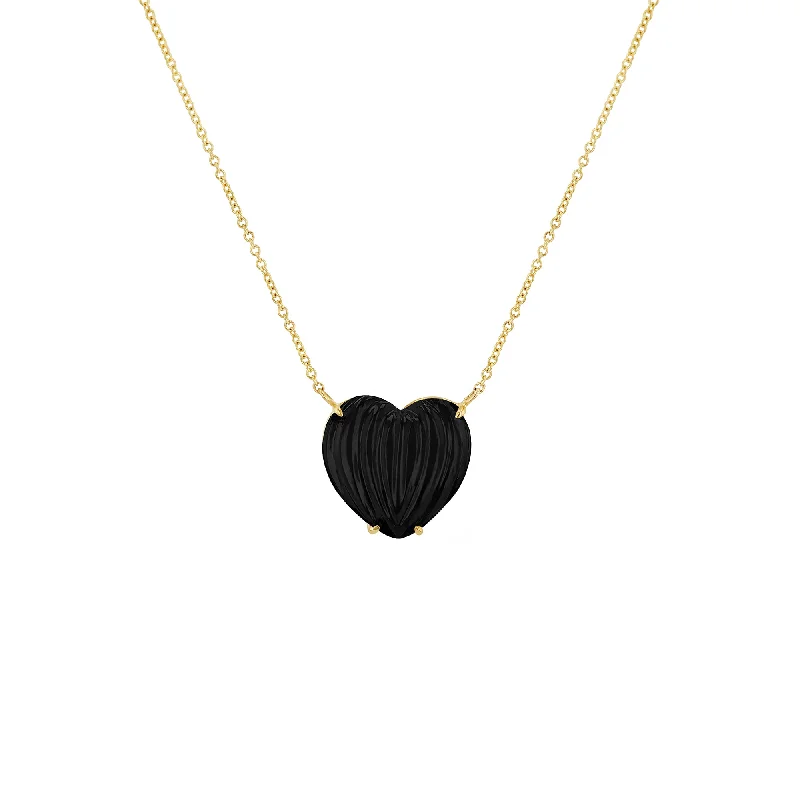 Modern Statement Jewelry For Bold Styling Onyx Cora on Chain