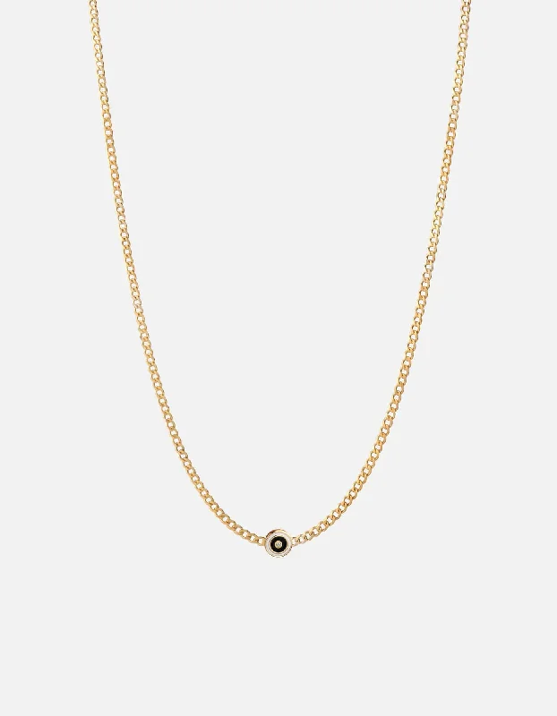 Don't Miss Our Biggest Jewelry Sale Of The Season Opus Sapphire Type Chain Necklace, Gold Vermeil/Black Don't Miss Our Biggest Jewelry Sale Of The Season Opus Sapphire Type Chain Necklace, Gold Vermeil/Black