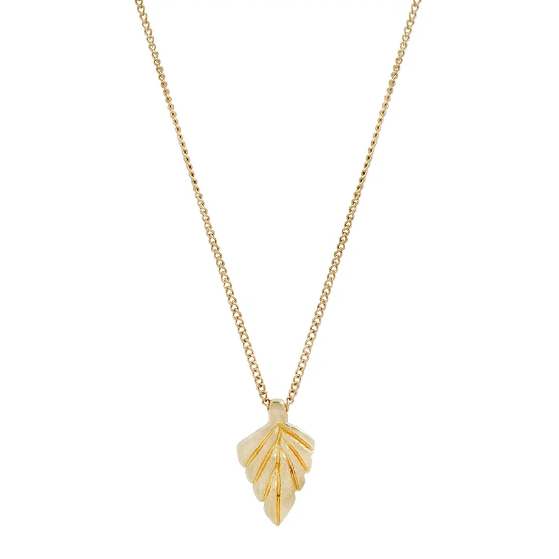 Special Deals On Handcrafted And Designer Jewelry Palm Pendant Gold Necklace