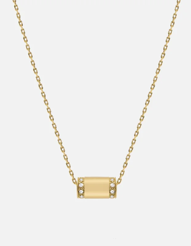 Stunning Jewelry At A Fraction Of The Price Pillar Necklace, Gold Vermeil/Sapphire
