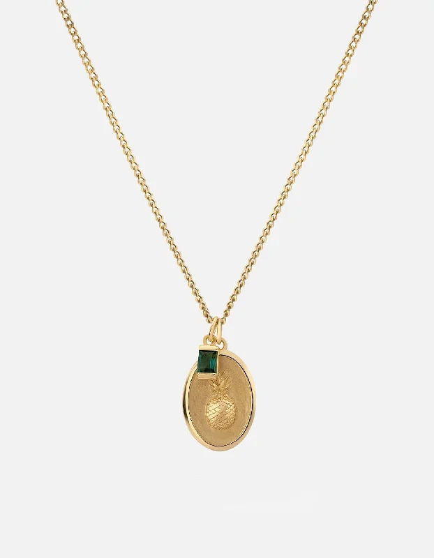 Limited-Time Offer On Premium Jewelry Collections Pina Agate Necklace, Gold Vermeil