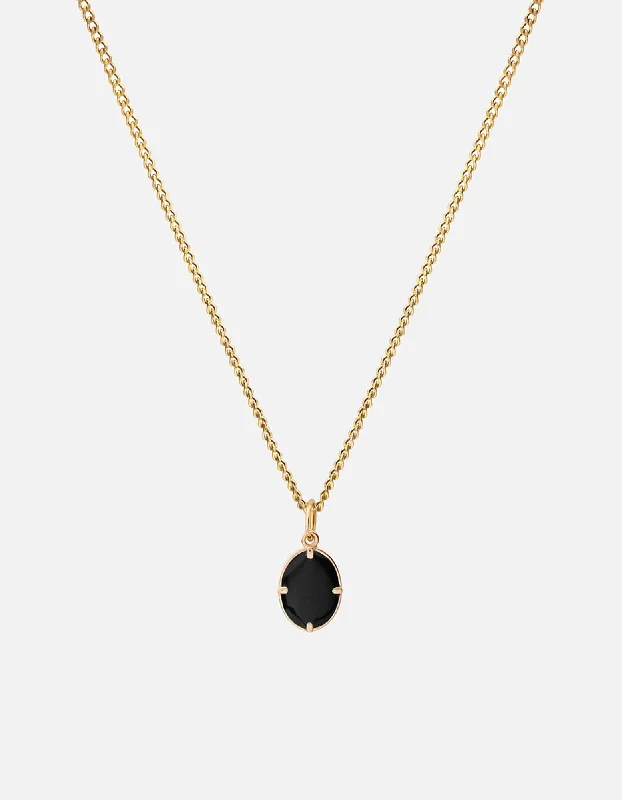 Discounted Luxury Jewelry – Shine Without The Splurge Portal Pendant Necklace, Gold Vermeil/Black Discounted Luxury Jewelry – Shine Without The Splurge Portal Pendant Necklace, Gold Vermeil/Black