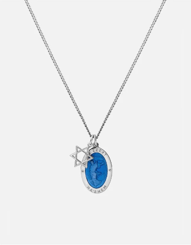 Last Chance To Grab Your Favorite Jewelry At A Discount Prophet Necklace, Sterling Silver/Blue Last Chance To Grab Your Favorite Jewelry At A Discount Prophet Necklace, Sterling Silver/Blue