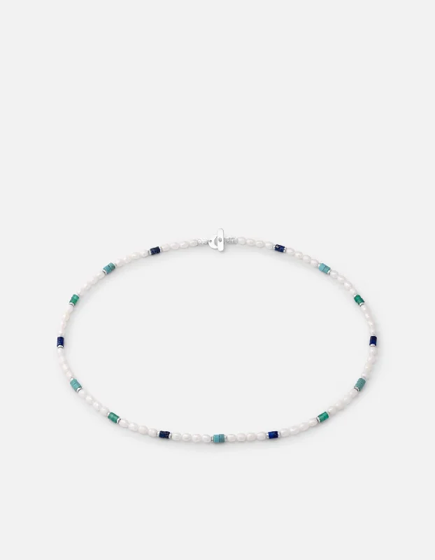 Unmissable Jewelry Clearance – Final Reductions Ravi Pearl Choker, Sterling Silver