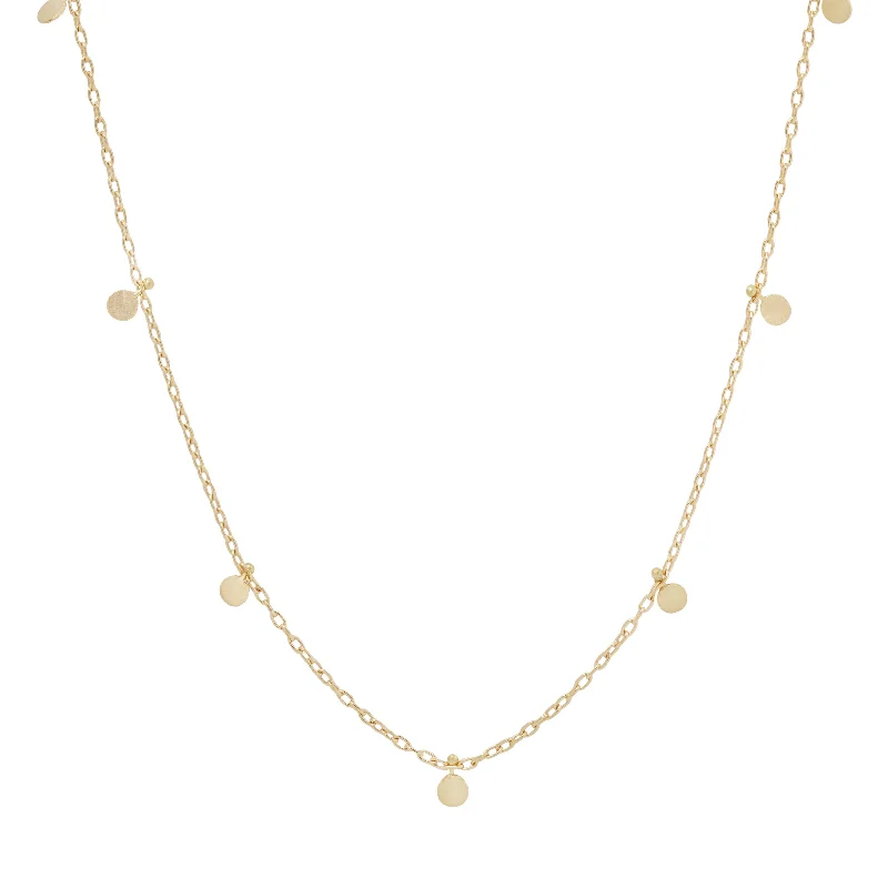 Elegant Rose Gold Jewelry For A Stylish Touch Even Dots Necklace